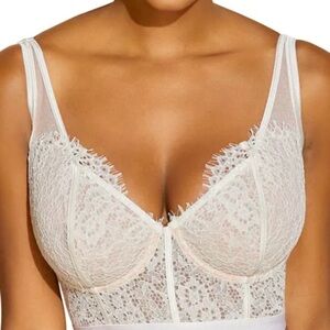 NWT Cosabella Sicilia Curvy Long Line Lace Bra - Medium